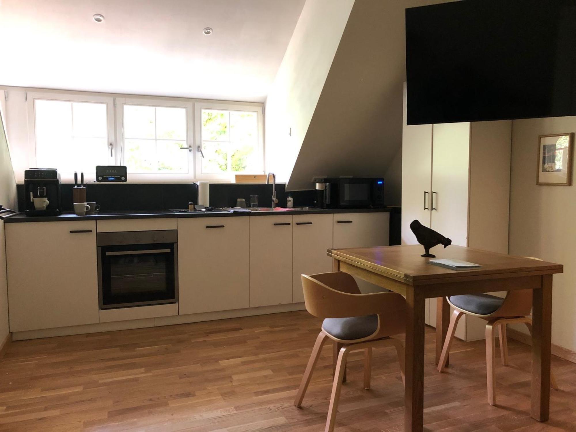 Bed And Breakfast De Haen - Prive-Appartementen Van 43 Of 60 M2 Met Tweepersoons Bubbelbad - Finse Sauna - In Westvleugel Van Luxe Villa Oss Bilik gambar